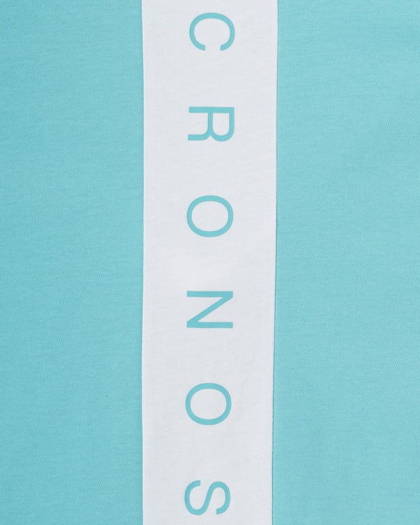 CRONOS AIR FLOW BOX LOGO S/S TEE【T. BLUE】
