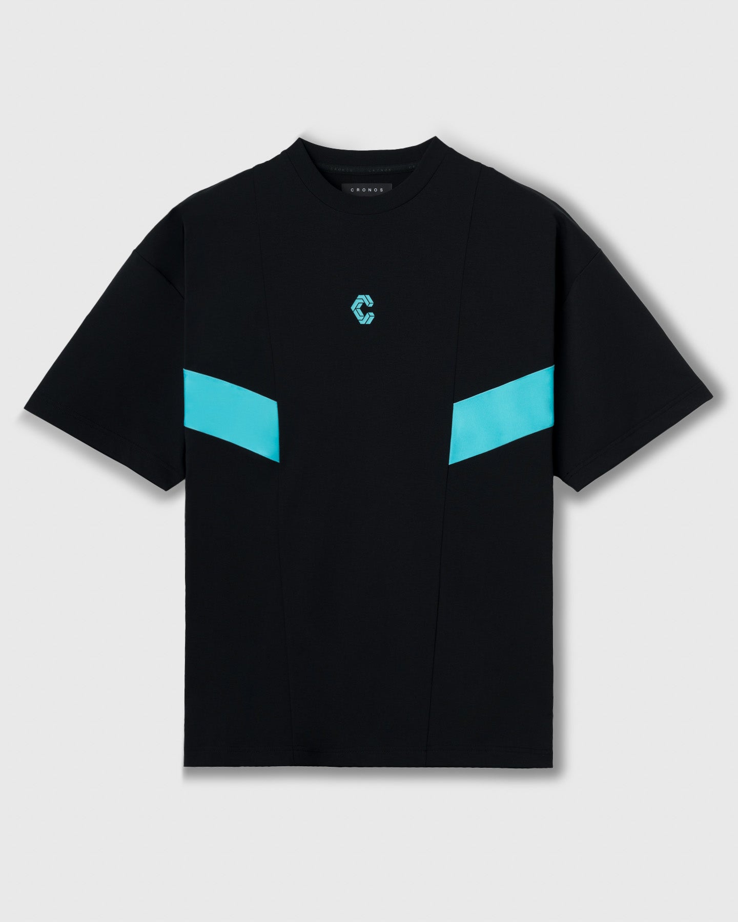 CRONOS BOLD 【BLACK×T.BLUE】 CRONOS SWITCH COOL TOUCH S/S TEE【BLACK×T.BLUE】