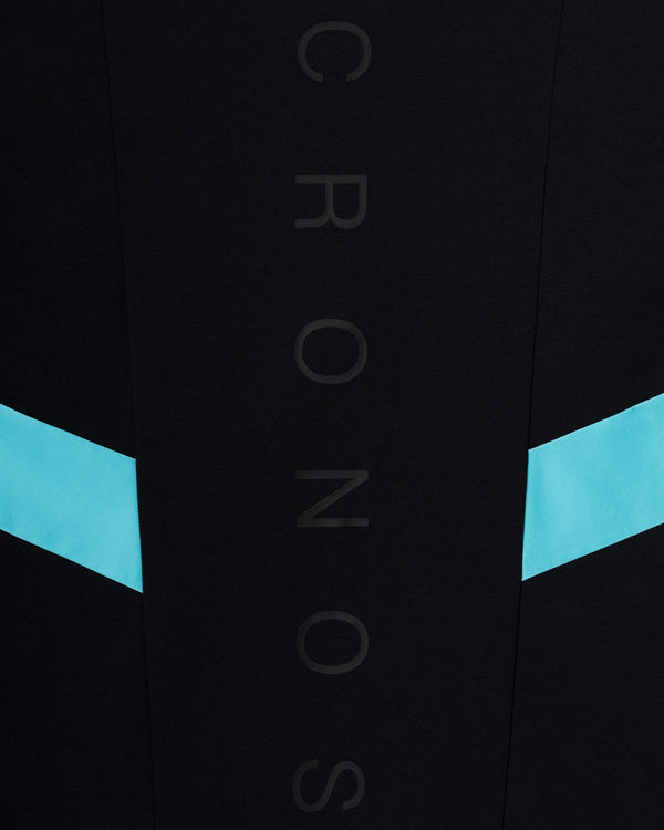CRONOS SWITCH COOL TOUCH S/S TEE【BLACK×T.BLUE】