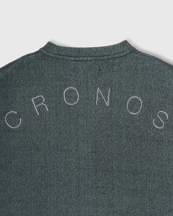 CRONOS LIGHT PILE STRETCH S/S TEE【D.GRAY】