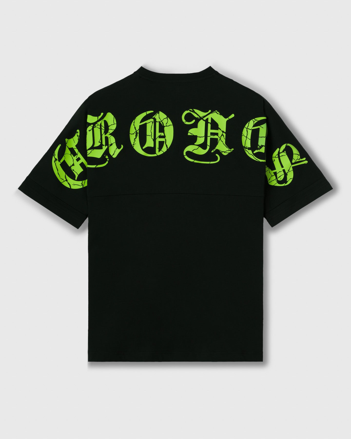 CRONOS VINTAGE BLACKLETTER S/S TEE【BLACK×GREEN】