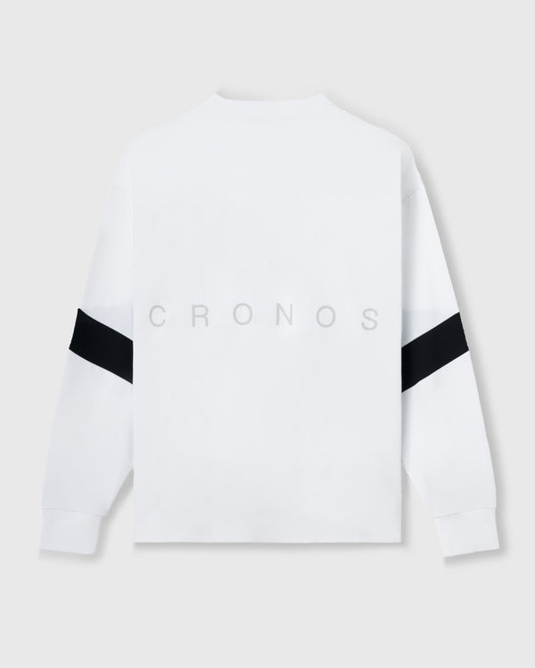 CRONOS SWITCH COOL TOUCH L/S TEE【WHITE】