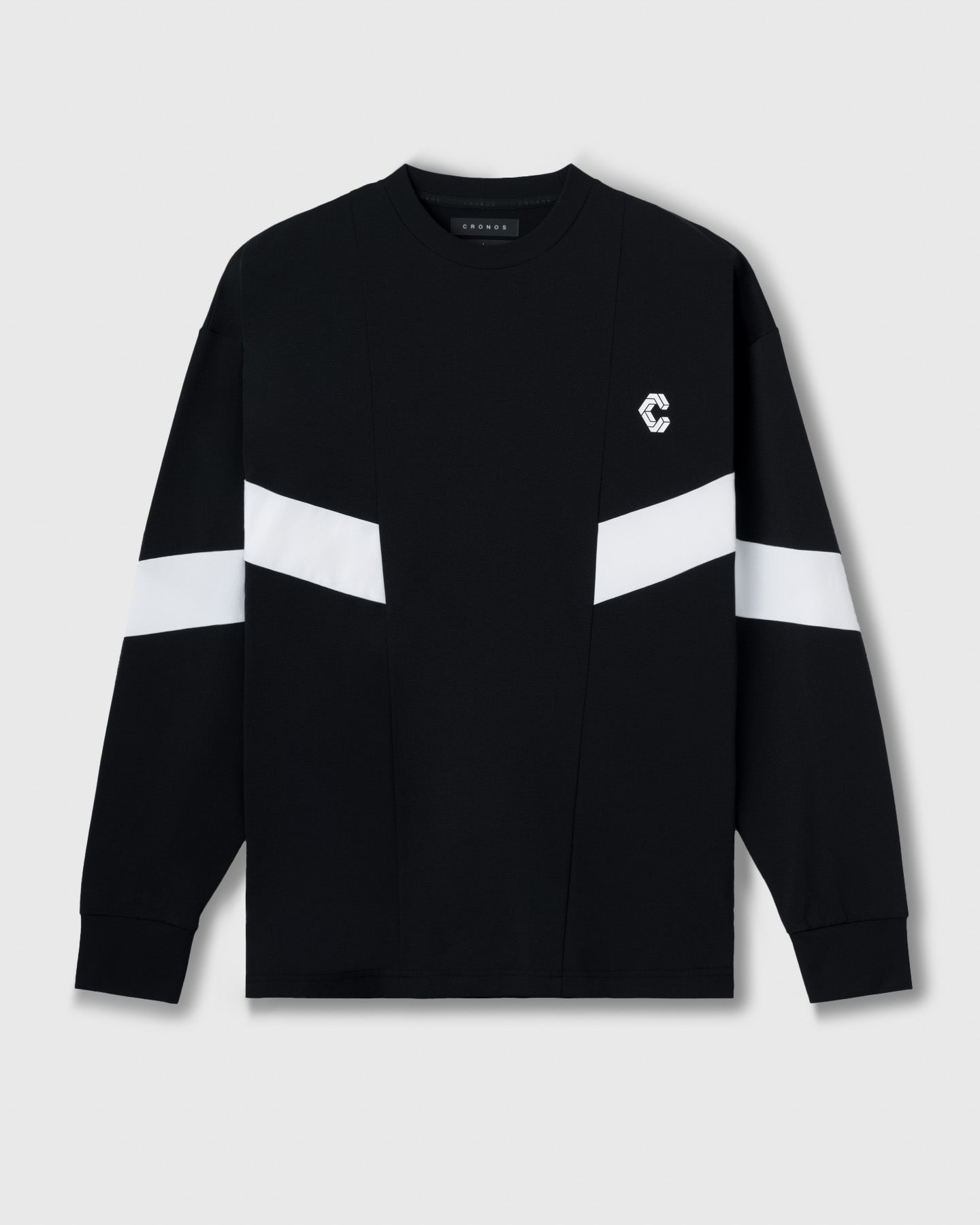 r*郎様 極美品CRONOS ストレッチ ロンT ロングスリーブ Tシャツ クロ CRONOS SWITCH COOL TOUCH L/S TEE【BLACK】