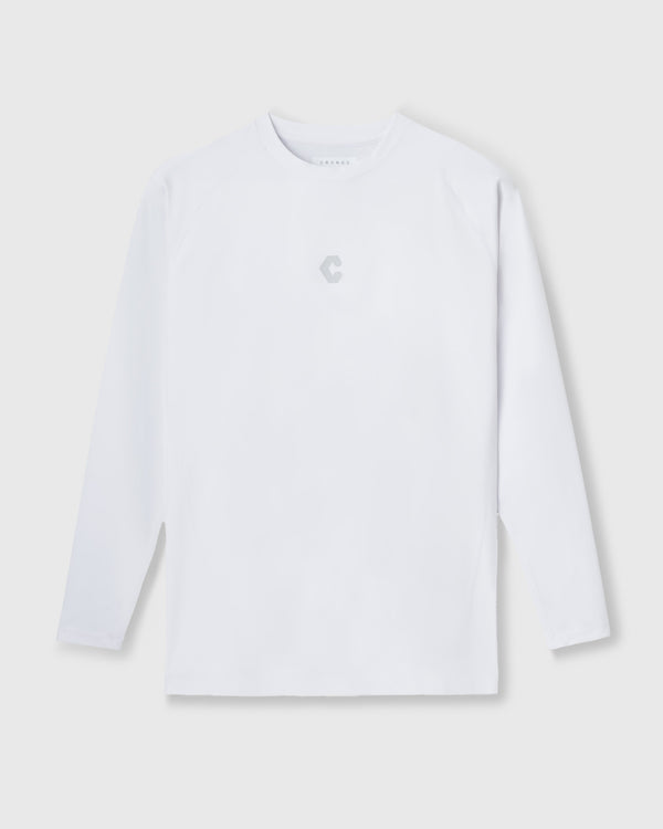 CRONOS  ACTIVE RASH GUARD【WHITE】