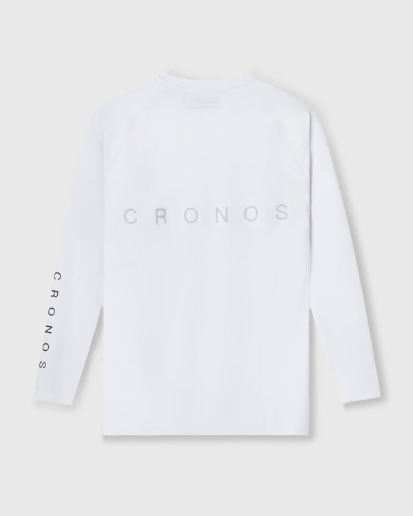 CRONOS  ACTIVE RASH GUARD【WHITE】