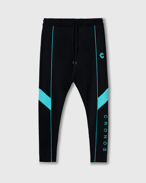 CRONOS SWITCH COOL TOUCH SKINNY PANTS【BLACK×T.BLUE】