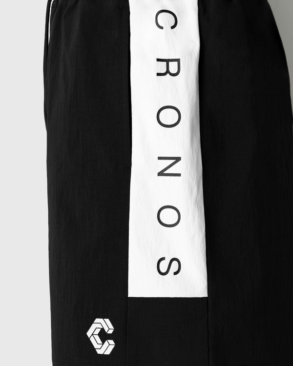 CRONOS AIRFLOW BOX LOGO SHORTS【BLACK】
