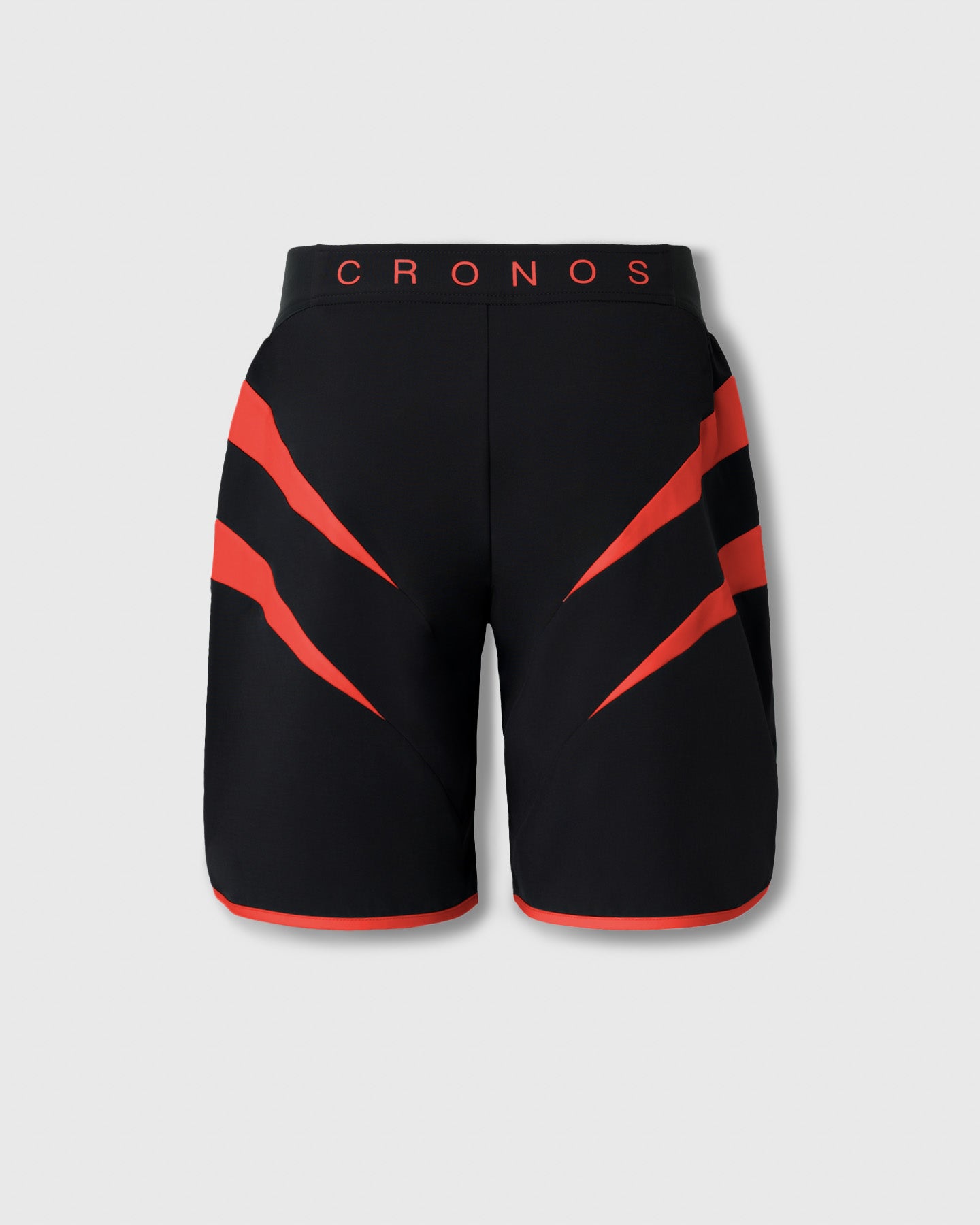 CRONOS SHARP LINE COMPETITION SHORTS【BLACK×RED】