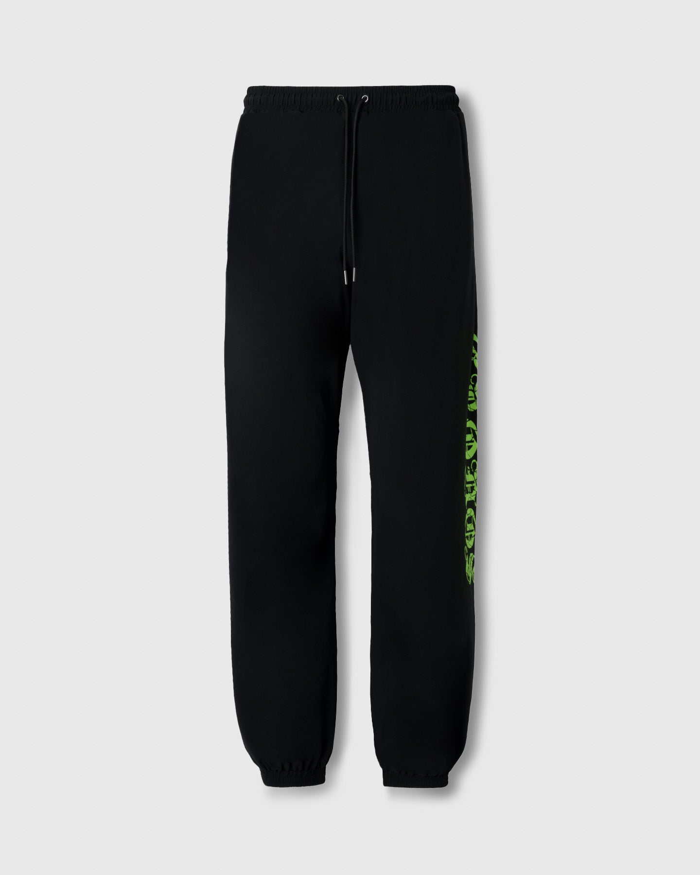 CRONOS VINTAGE BLACKLETTER PANTS【BLACK×GREEN】