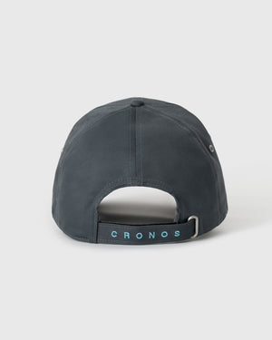 CRONOS LOGO DETAIL TWILL CAP 【T. BLUE】