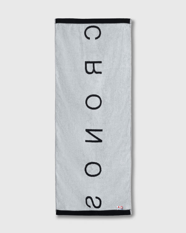 CRONOS LOGO SPORTS TOWEL【BLACK×WHITE】