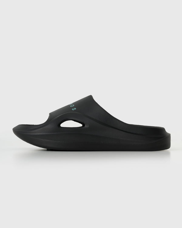 CRONOS RECOVERY EVA SANDAL【BLACK×T.BLUE】