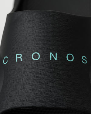 CRONOS RECOVERY EVA SANDAL【BLACK×T.BLUE】