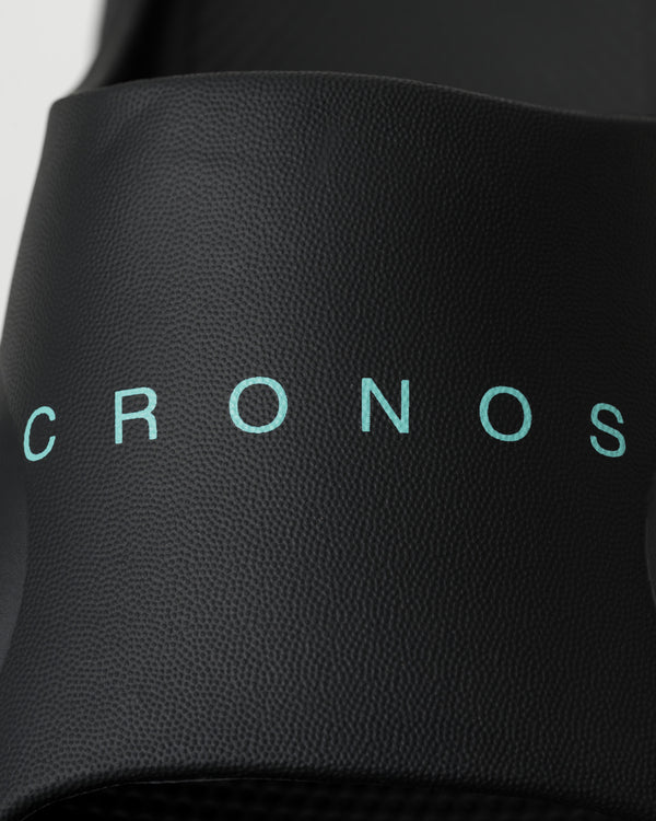 CRONOS RECOVERY EVA SANDAL【BLACK×T.BLUE】