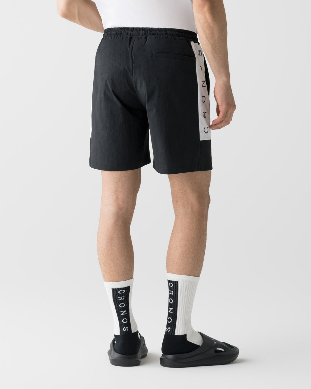 CRONOS AIRFLOW BOX LOGO SHORTS【BLACK】