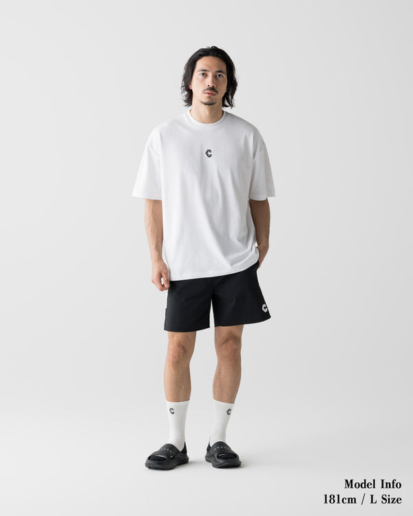 CRONOS AIRFLOW BOX LOGO SHORTS【BLACK】