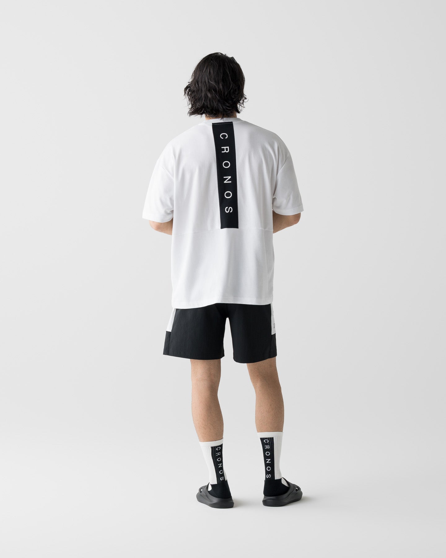 CRONOS AIRFLOW BOX LOGO SHORTS【BLACK】