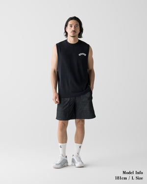 CRONOS LIGHT PILE STRETCH SHORTS【BLACK】