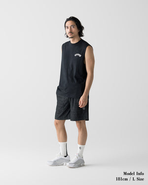 CRONOS LIGHT PILE STRETCH SHORTS【BLACK】