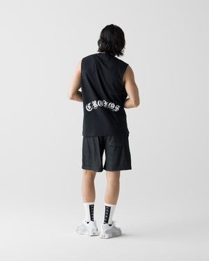 CRONOS LIGHT PILE STRETCH SHORTS【BLACK】