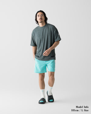 CRONOS LIGHT PILE STRETCH S/S TEE【D.GRAY】