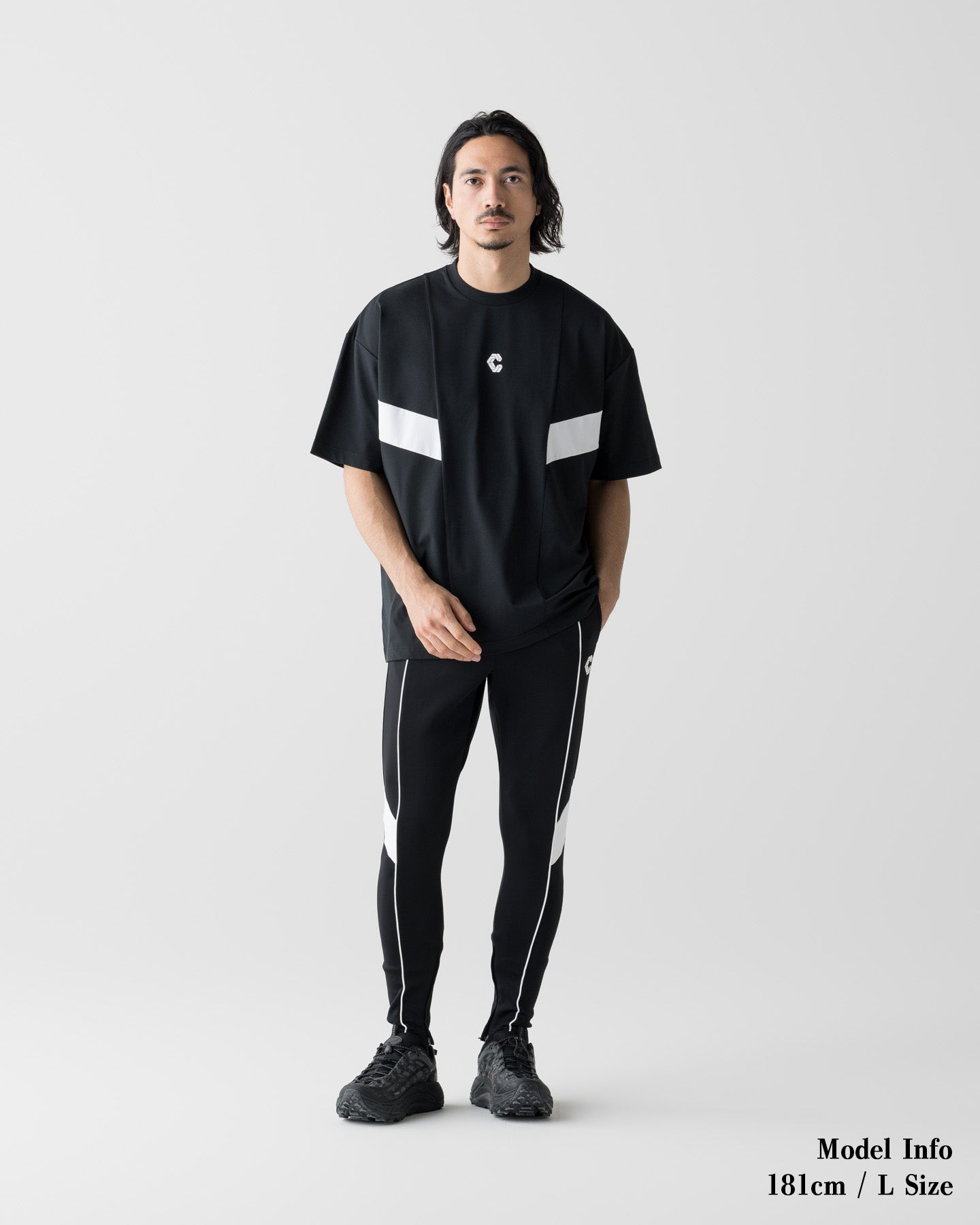 CRONOS SWITCH COOL TOUCH SKINNY PANTS【BLACK】