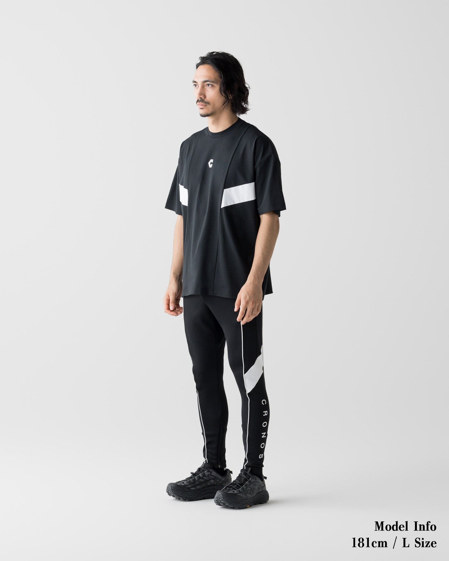 CRONOS SWITCH COOL TOUCH SKINNY PANTS【BLACK】