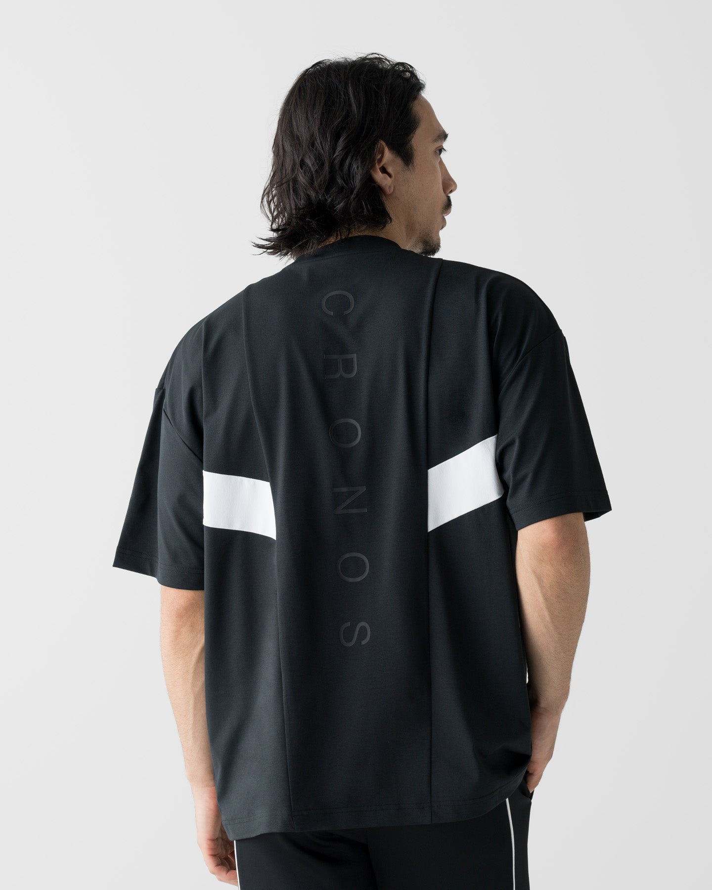 CRONOS SWITCH COOL TOUCH S/S TEE【BLACK】
