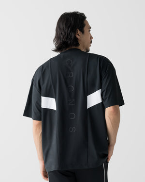 CRONOS SWITCH COOL TOUCH S/S TEE【BLACK】