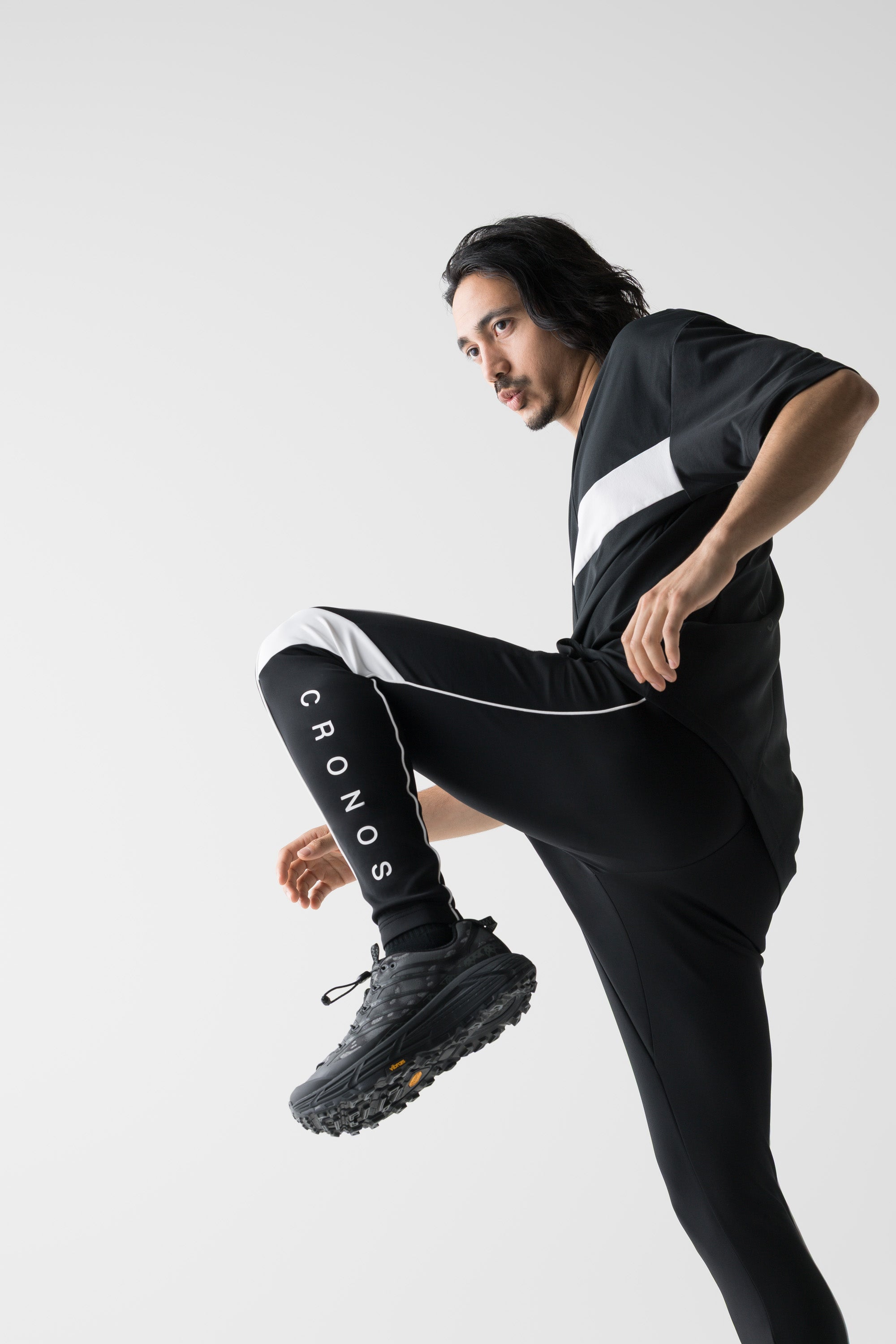 た*様 CRNOS クロノス ストレッチ パンツ スリム スポーツ トレーニング SUMMER HIGH STRETCH PANTS