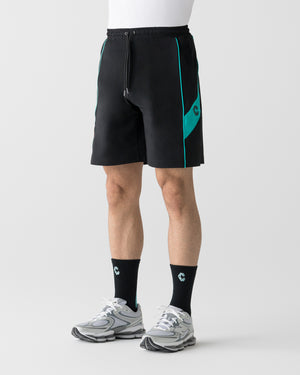 CRONOS SWITCH COOL TOUCH SHORTS【BLACK×T.BLUE】