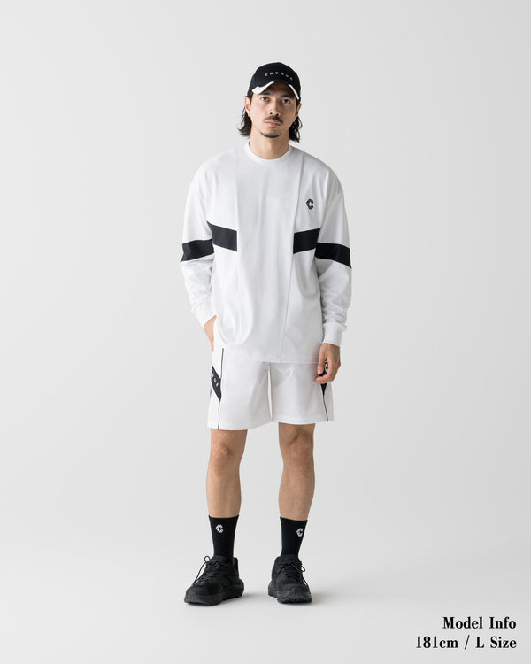 CRONOS SWITCH COOL TOUCH SHORTS【WHITE】