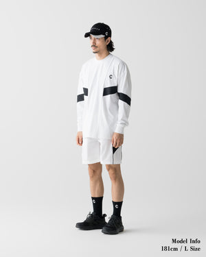 CRONOS SWITCH COOL TOUCH SHORTS【WHITE】