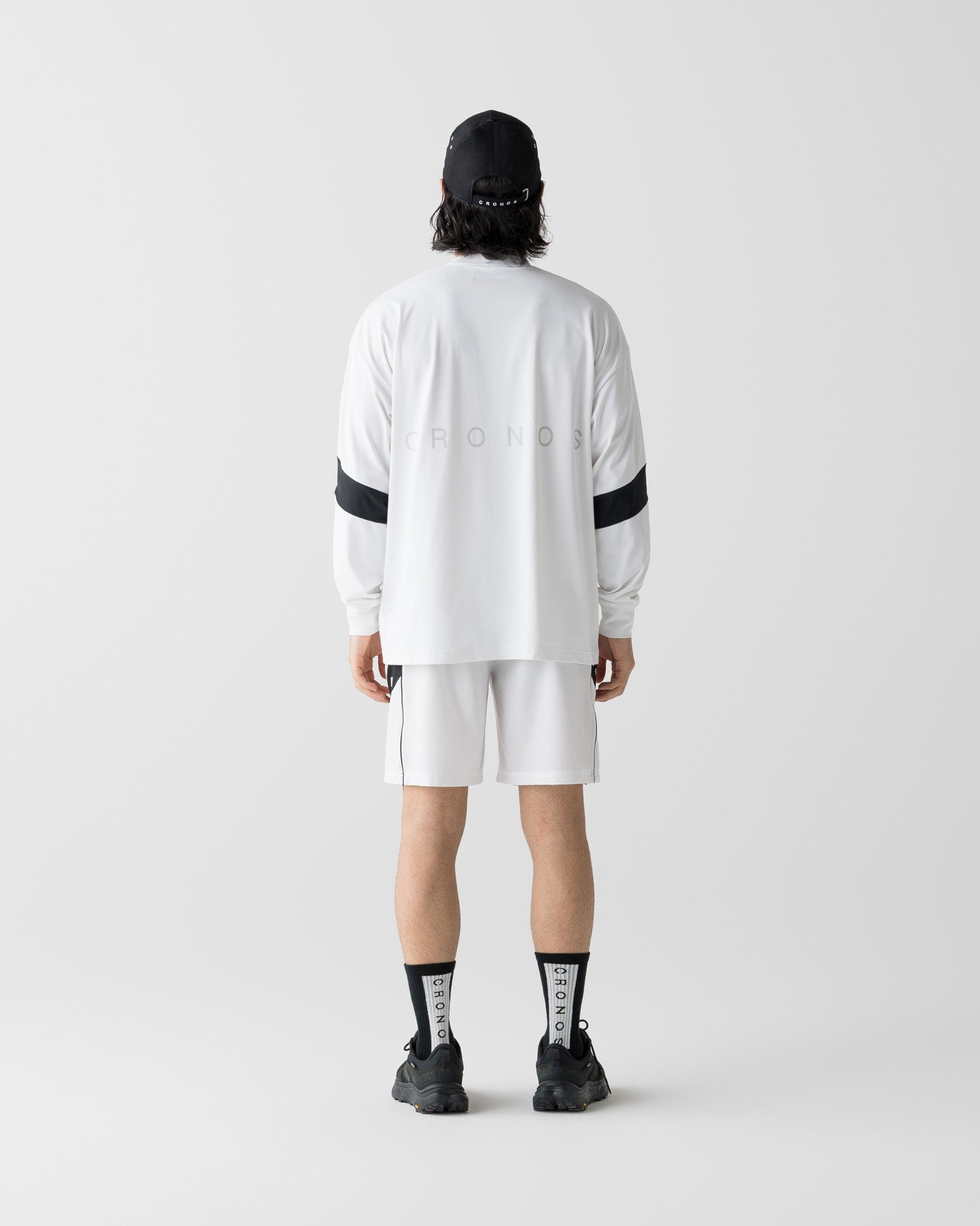 CRONOS SWITCH COOL TOUCH L/S TEE【WHITE】