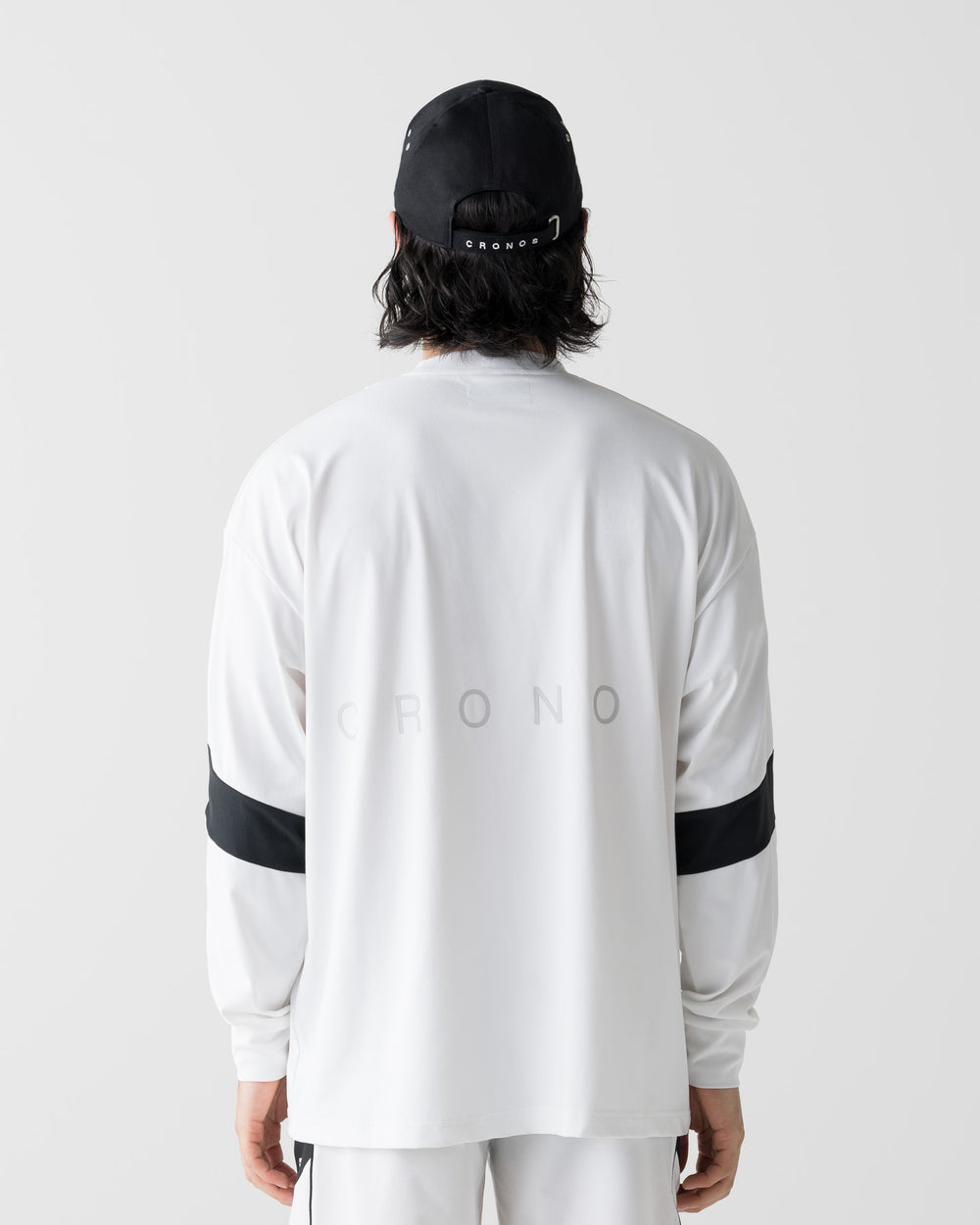 CRONOS SWITCH COOL TOUCH L/S TEE【WHITE】