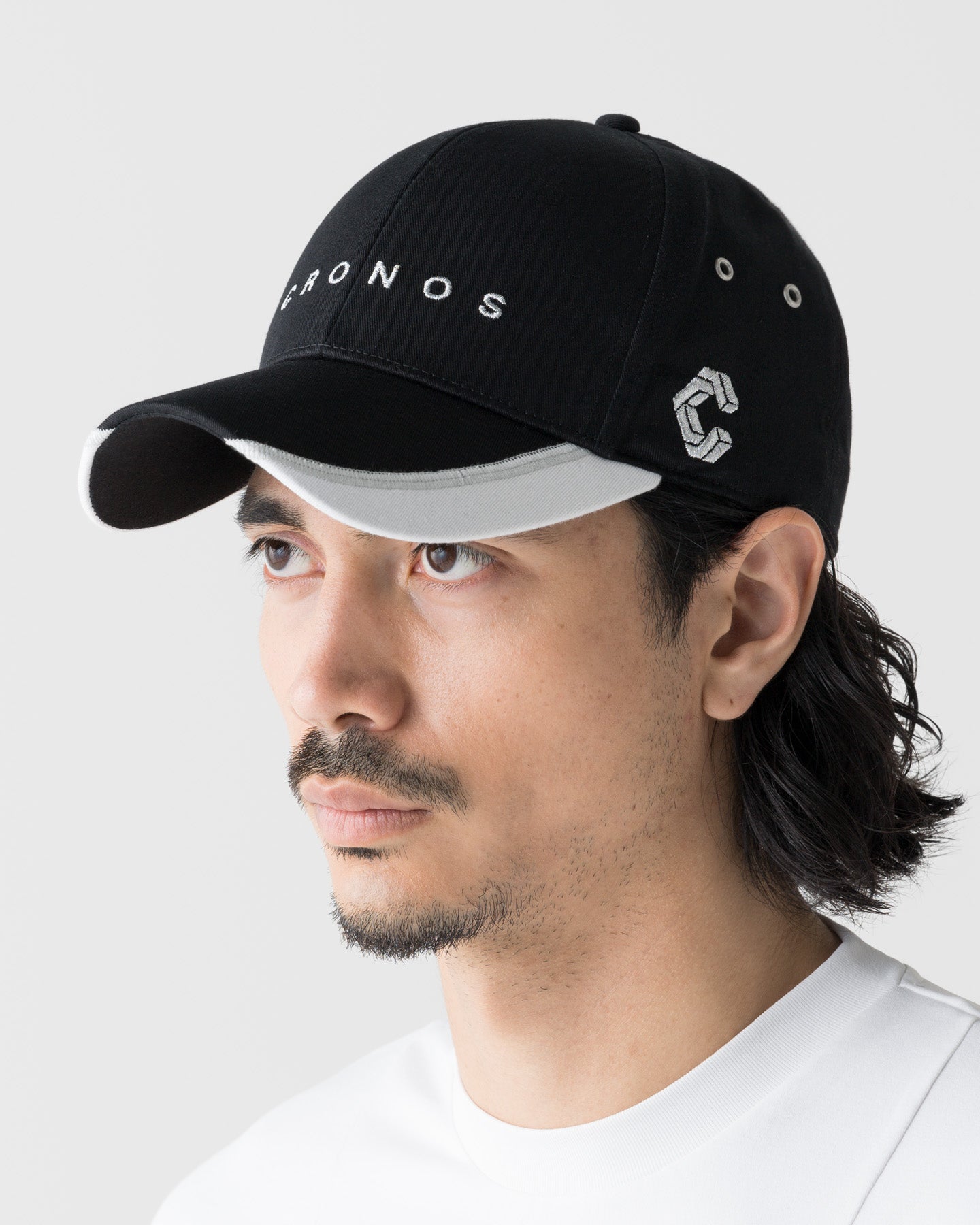 CRONOS LOGO DETAIL TWILL CAP【WHITE】