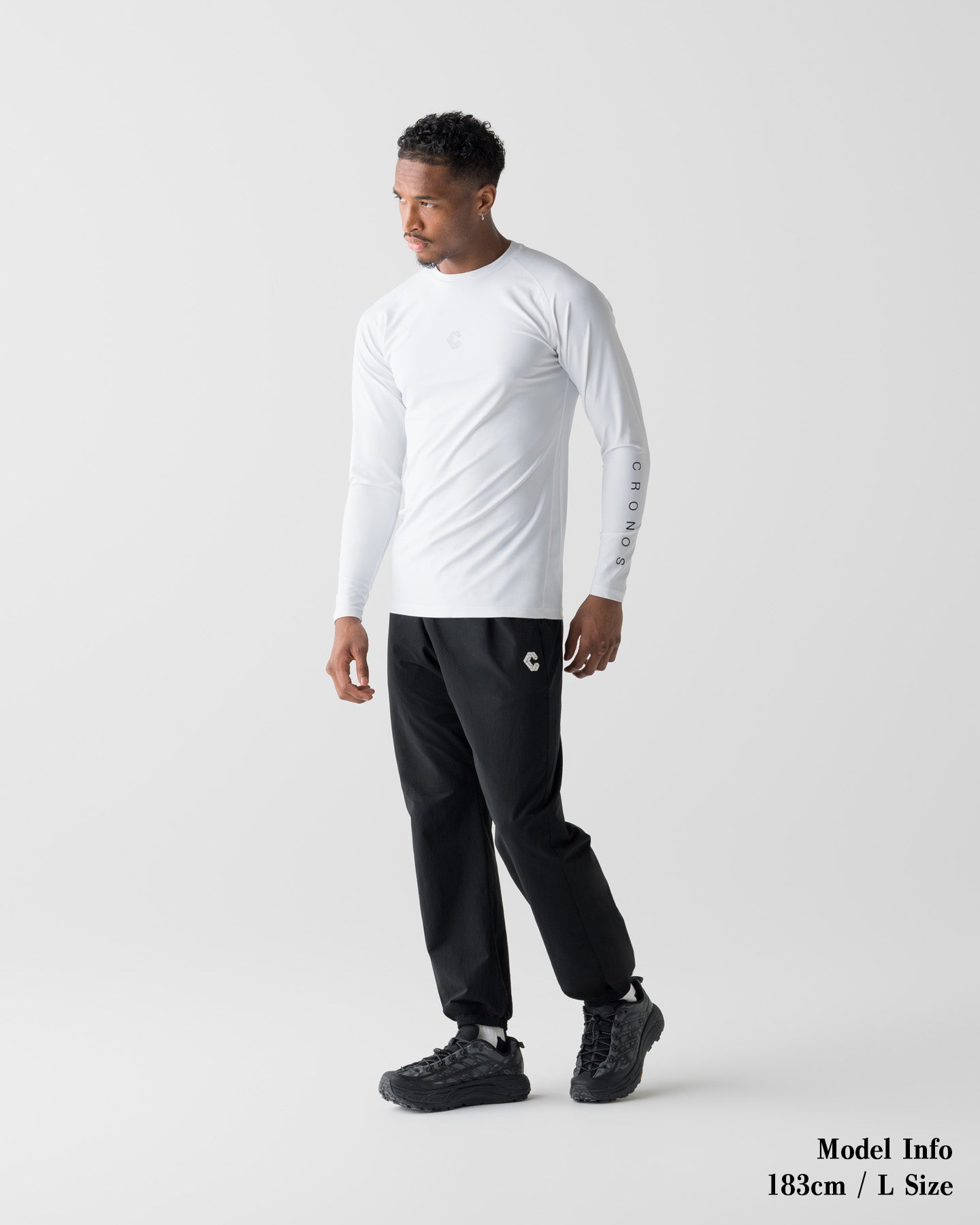 CRONOS ACTIVE RASH GUARD【WHITE】
