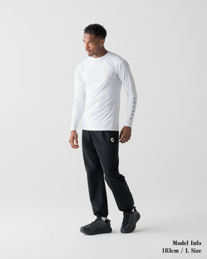 CRONOS  ACTIVE RASH GUARD【WHITE】
