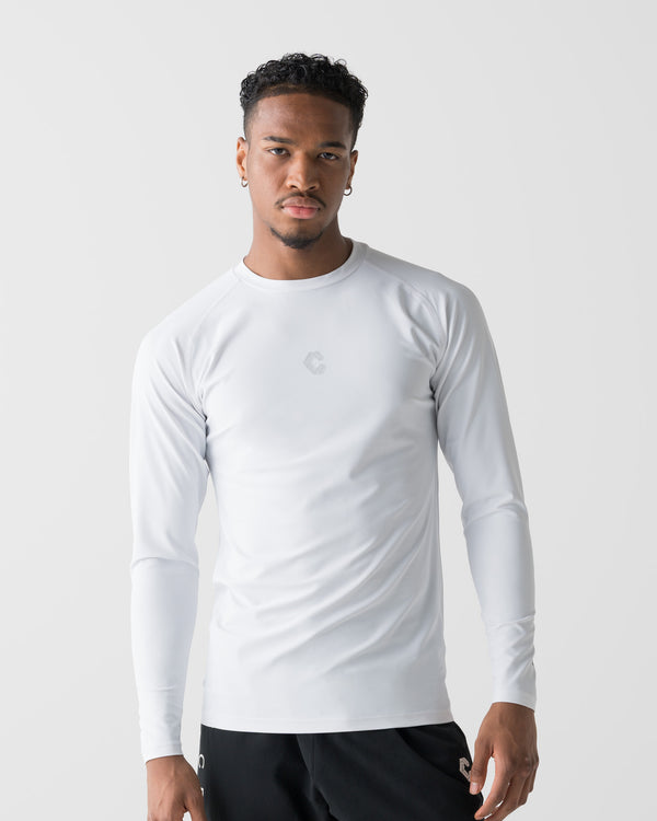 CRONOS  ACTIVE RASH GUARD【WHITE】