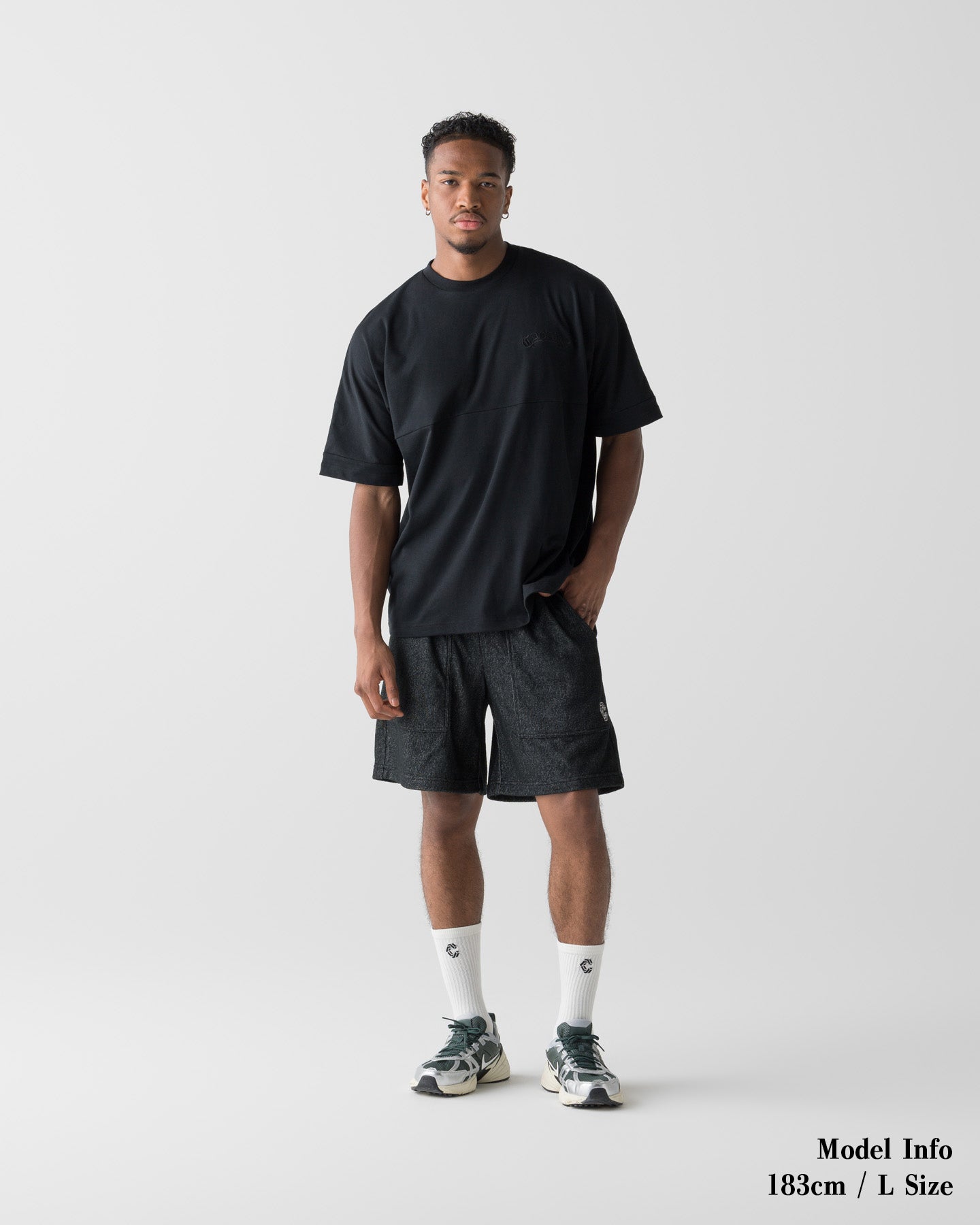 CRONOS VINTAGE BLACKLETTER S/S TEE【BLACK】