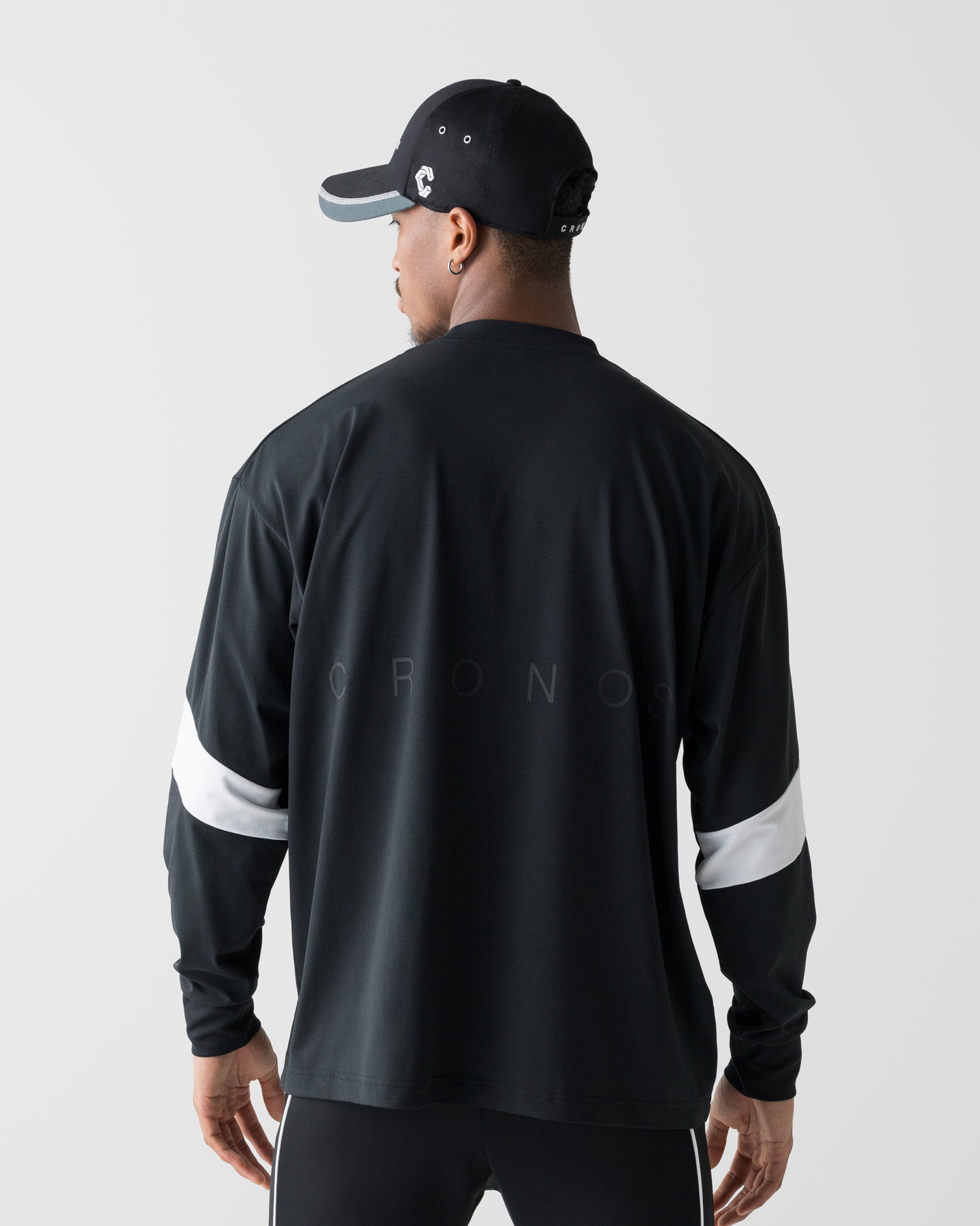 CRONOS SWITCH COOL TOUCH L/S TEE【BLACK】