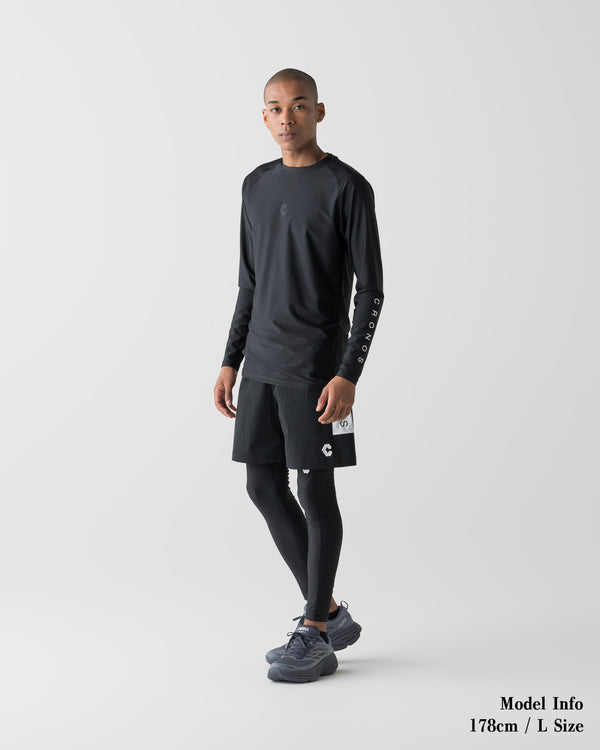 CRONOS AIRFLOW BOX LOGO SHORTS【BLACK】