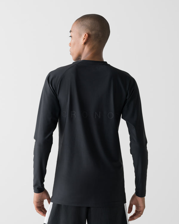 CRONOS  ACTIVE RASH GUARD【BLACK】