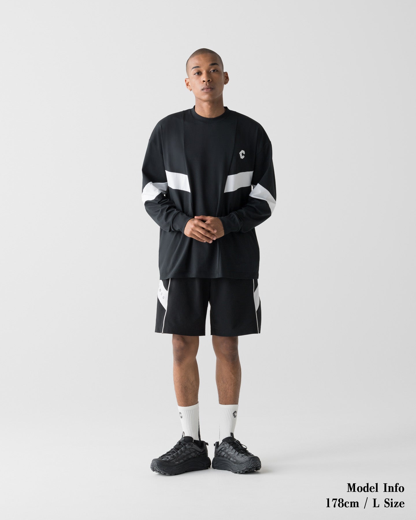 CRONOS SWITCH COOL TOUCH SHORTS【BLACK】 CRONOS SWITCH COOL TOUCH SHORTS【BLACK】