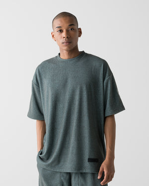 CRONOS LIGHT PILE STRETCH S/S TEE【D.GRAY】