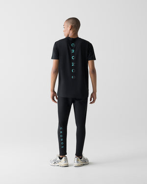 CRONOS HIGH-STRETCH SKINNY PANTS【BLACK×T.BLUE】