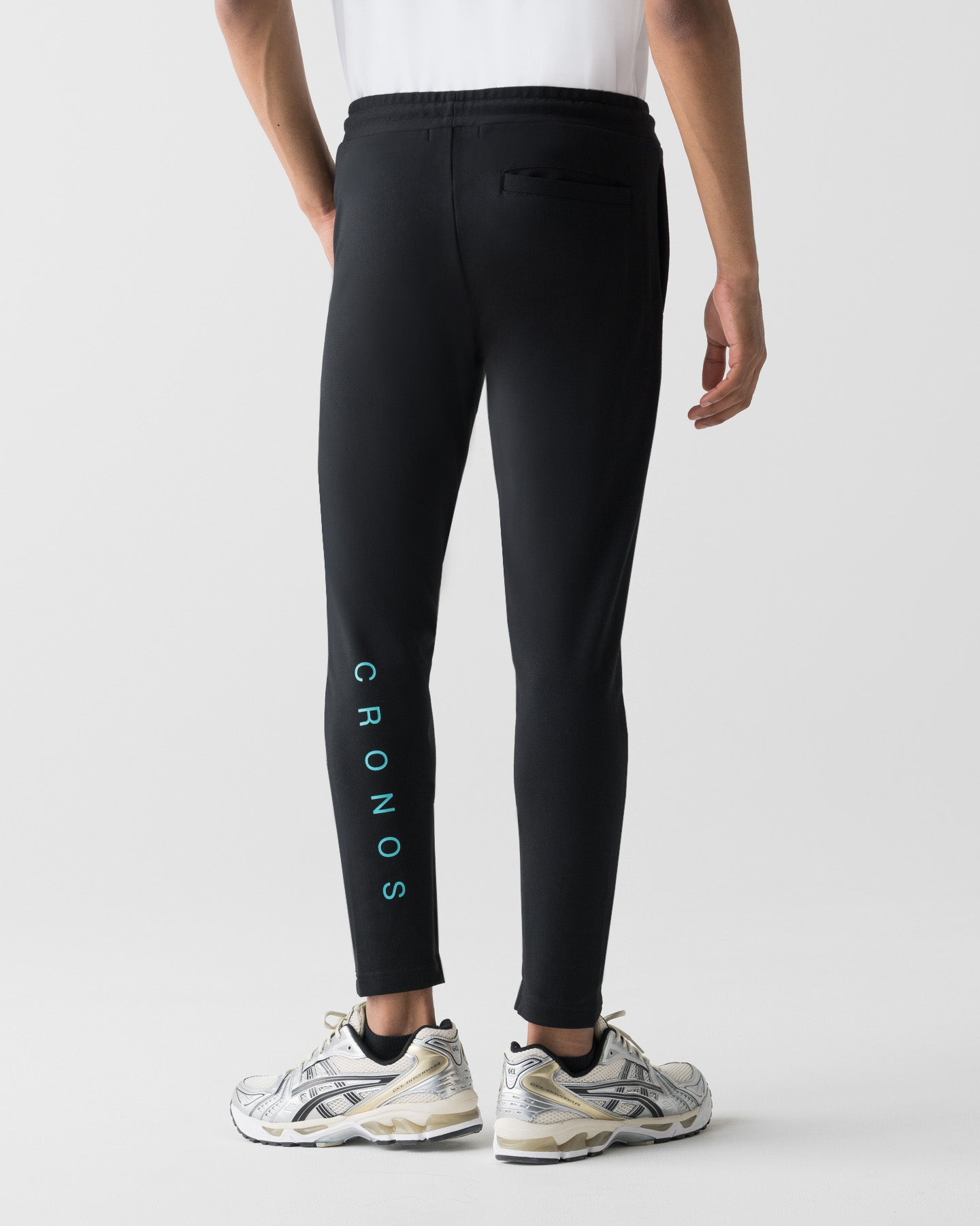 CRONOS HIGH-STRETCH SKINNY PANTS【BLACK×T.BLUE】