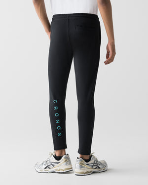 CRONOS HIGH-STRETCH SKINNY PANTS【BLACK×T.BLUE】