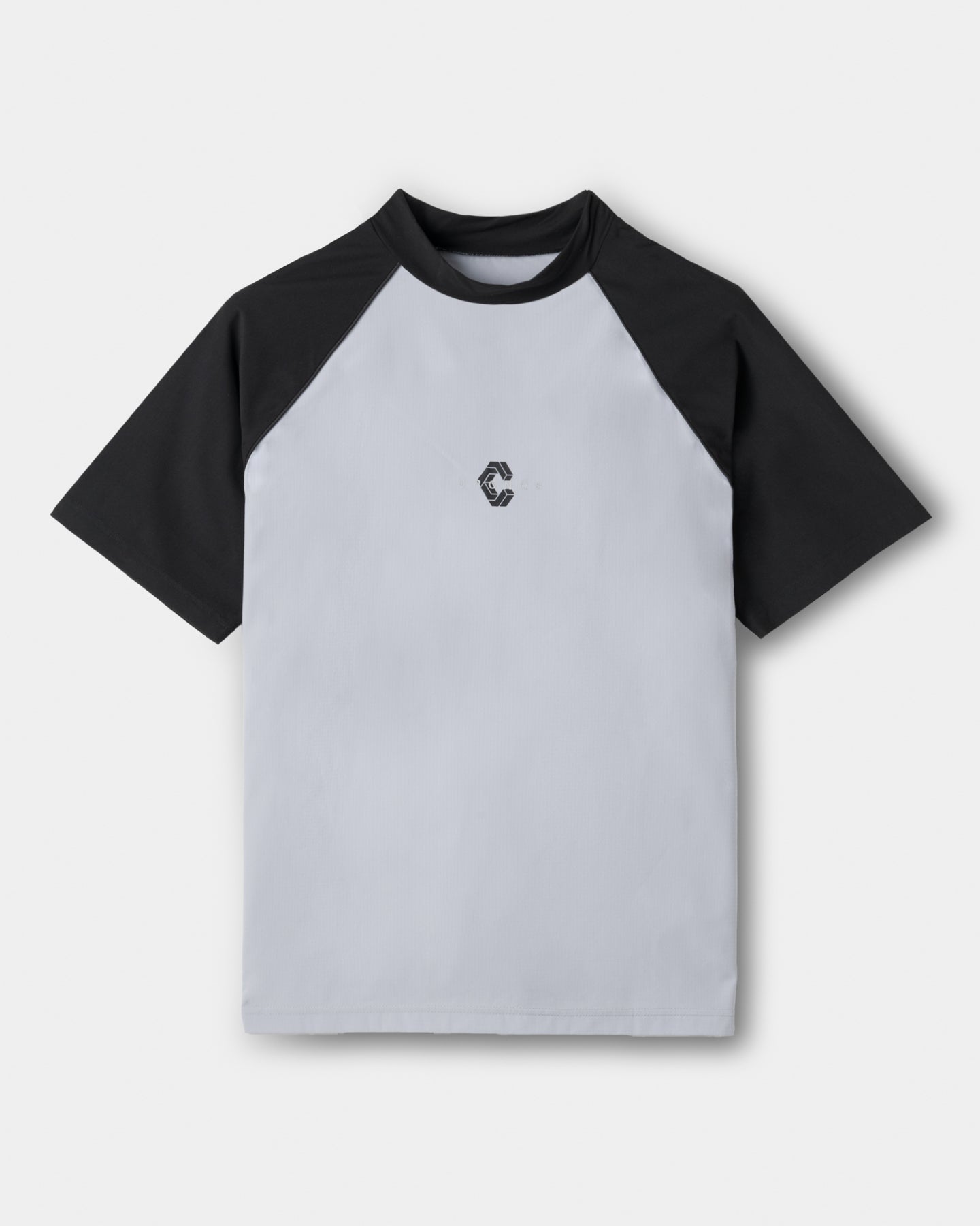 CRONOS BLACK SWITCHING MOCK NECK【BLACK×GRAY】