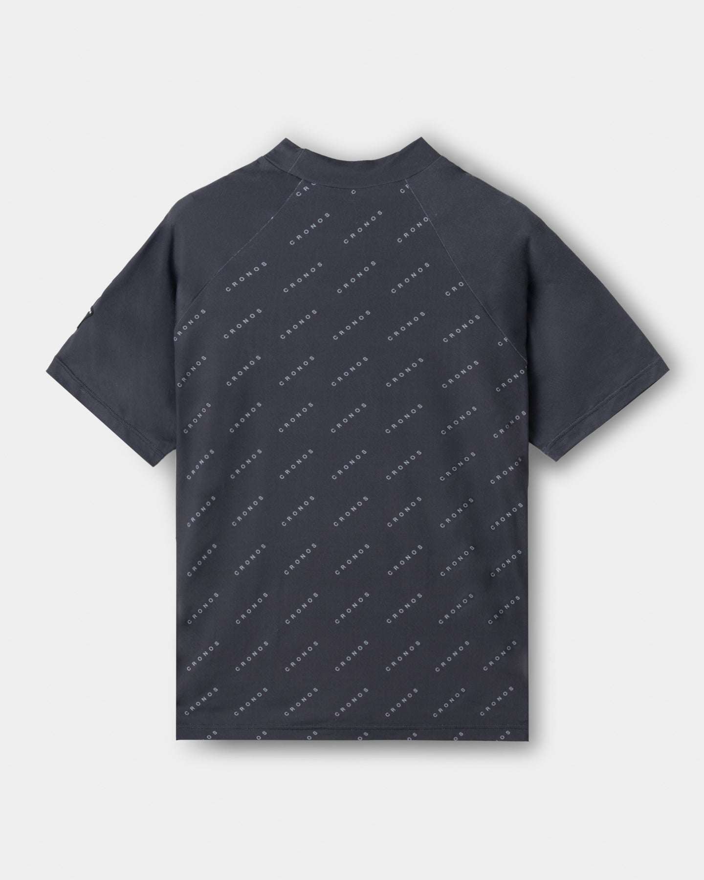 CRONOS BLACK MONOGRAM MOCK NECK【BLACK】